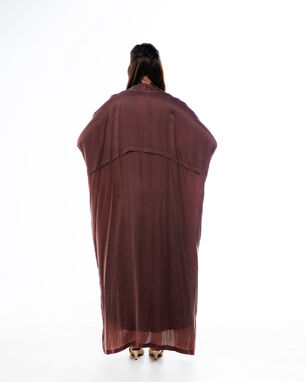 Haze – Washed Silk Kaftan Abaya