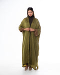 Haze – Washed Silk Kaftan Abaya
