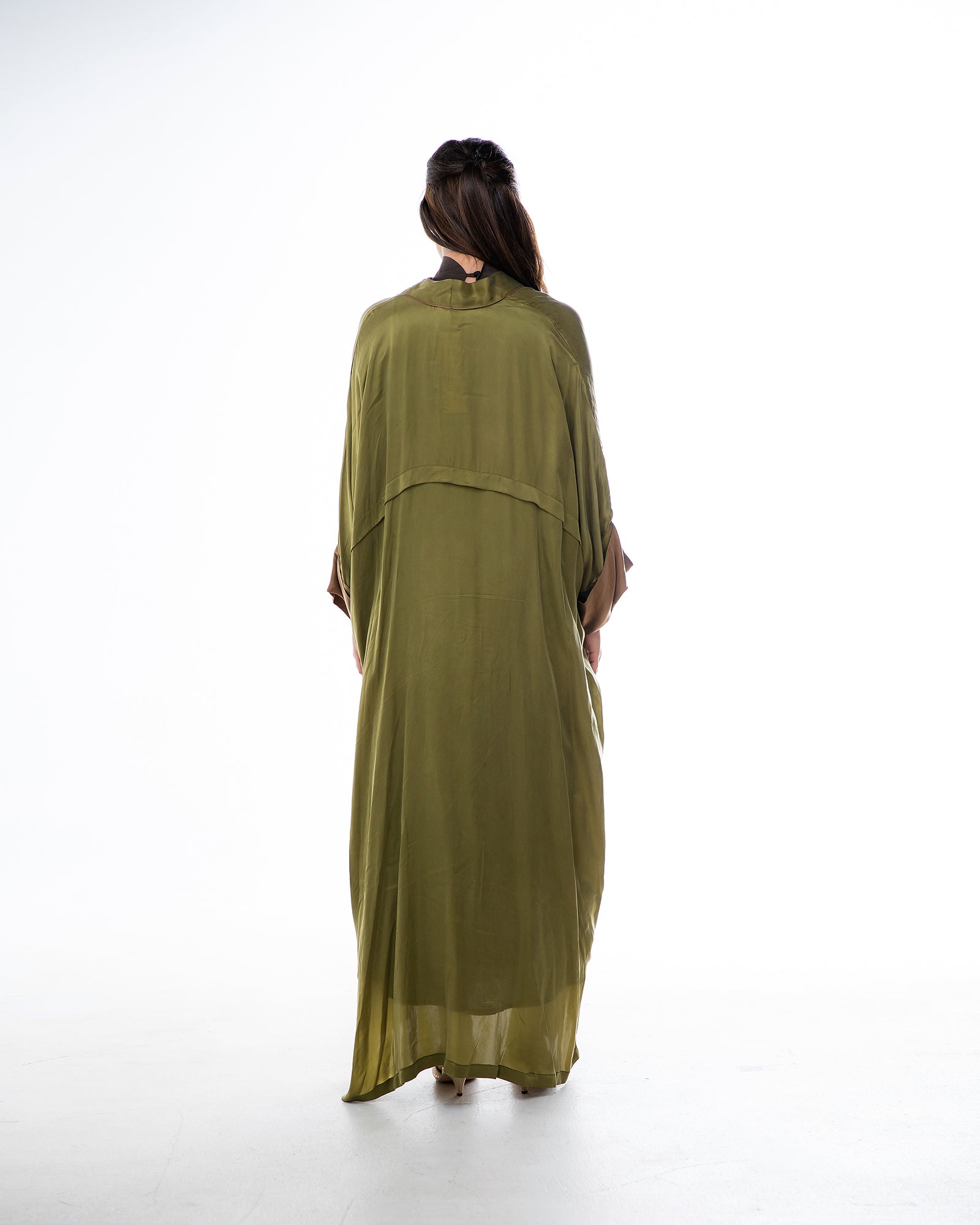 Haze – Washed Silk Kaftan Abaya