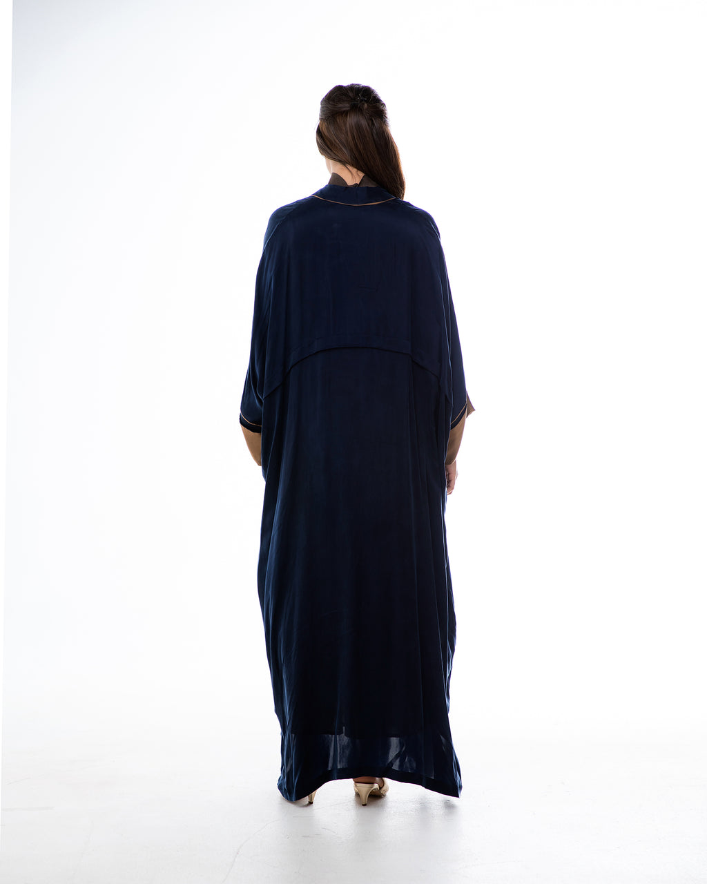 Haze – Washed Silk Kaftan Abaya