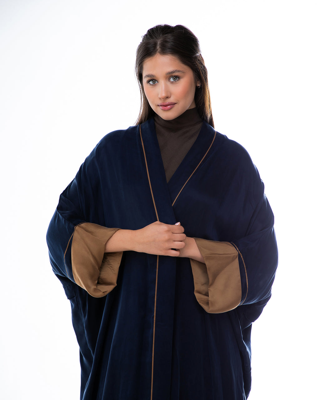 Haze – Washed Silk Kaftan Abaya