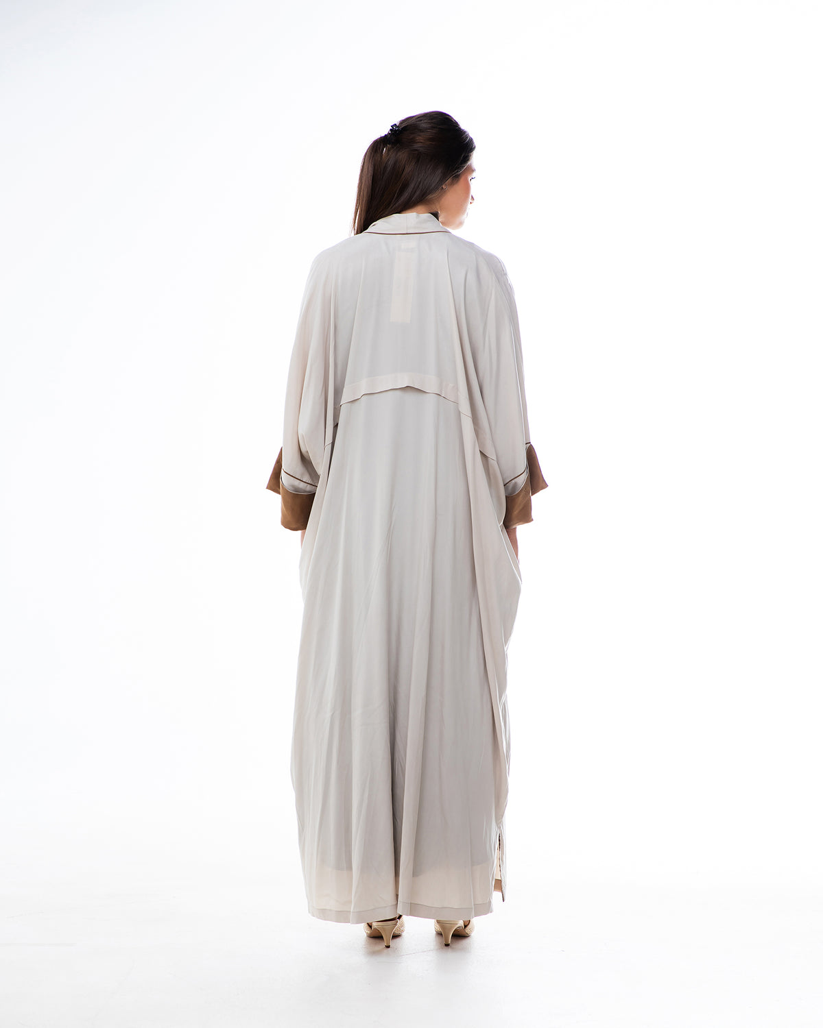 Haze – Washed Silk Kaftan Abaya