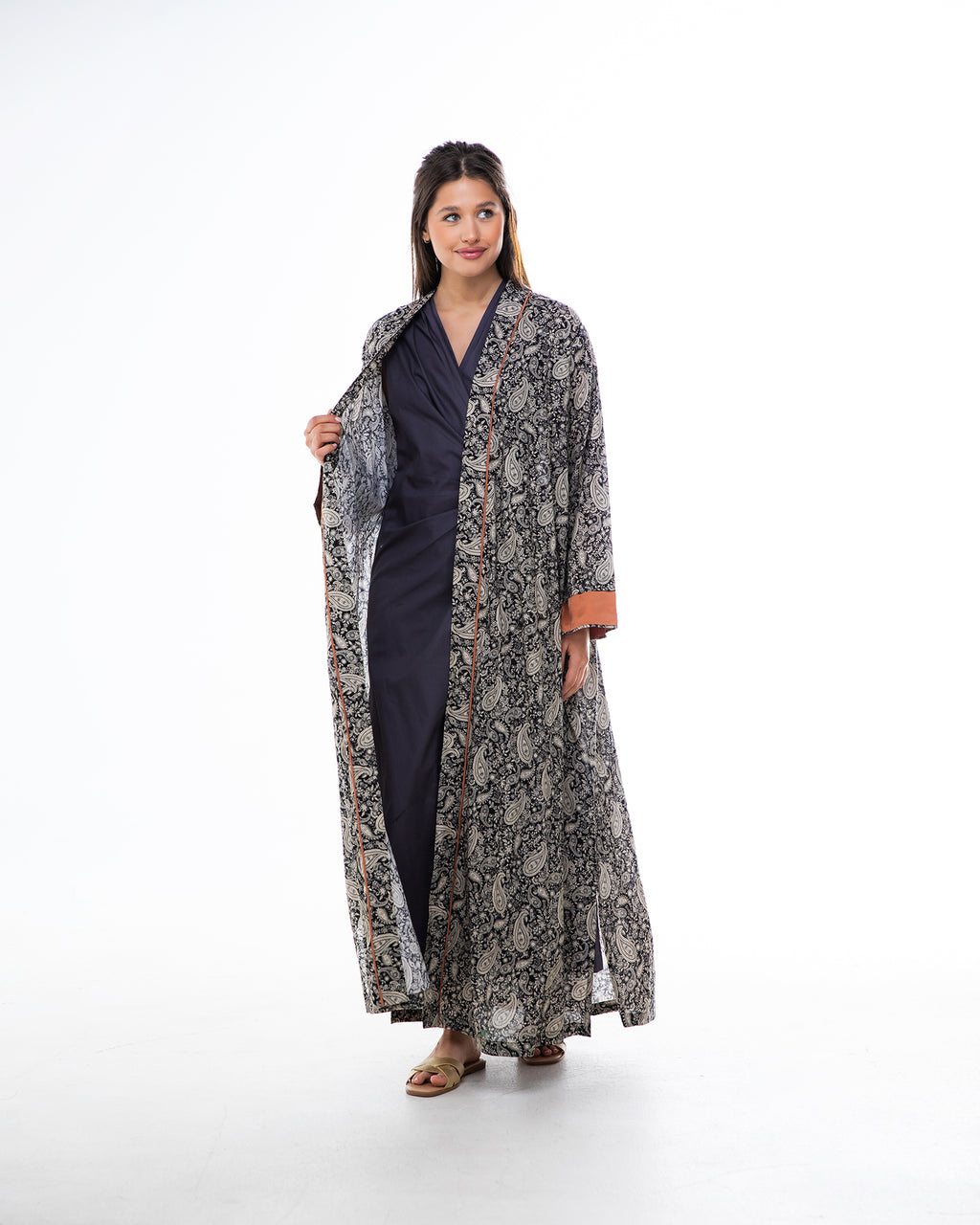 Botanika 3.0 – Printed Cotton Abaya