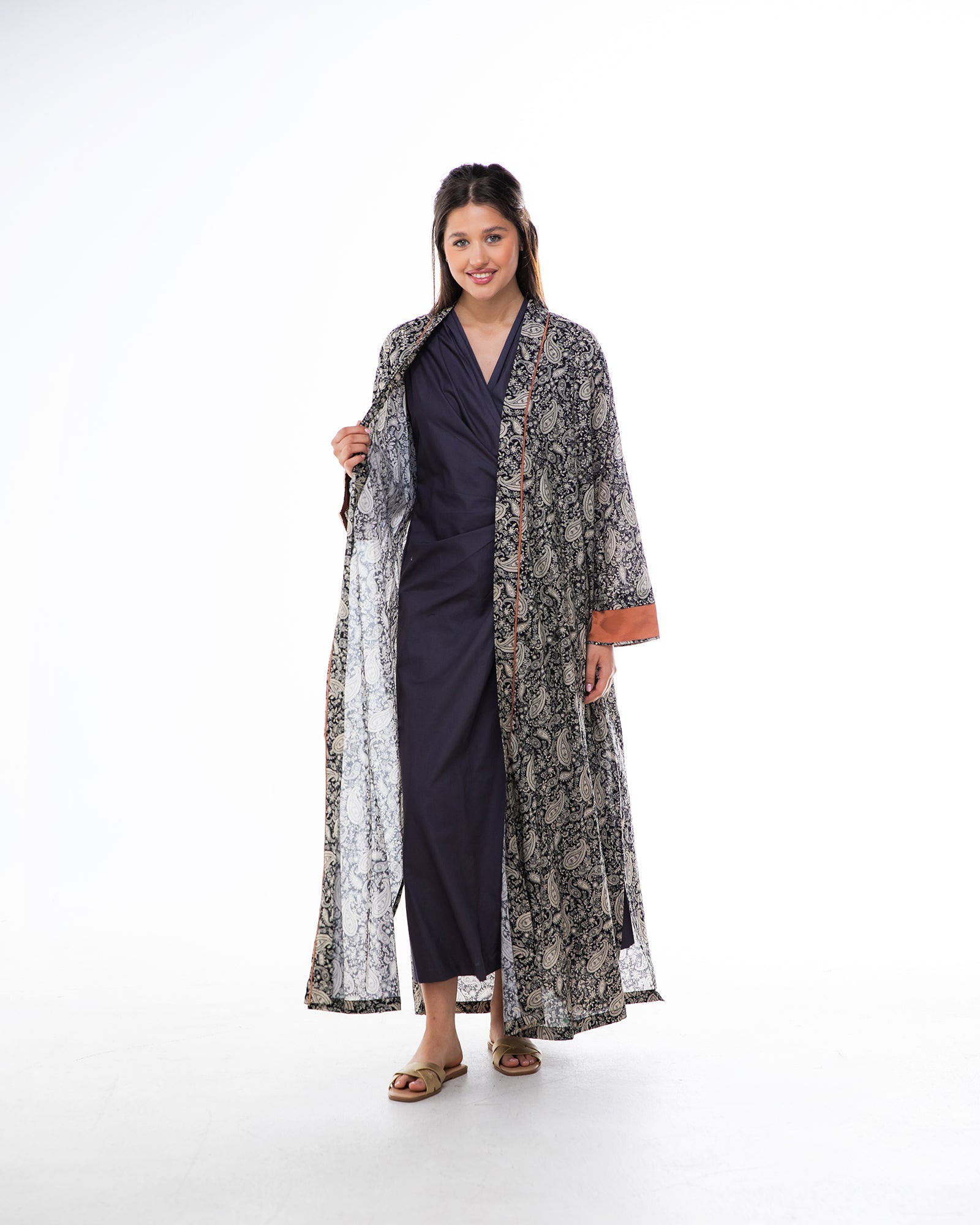 Botanika 3.0 – Printed Cotton Abaya