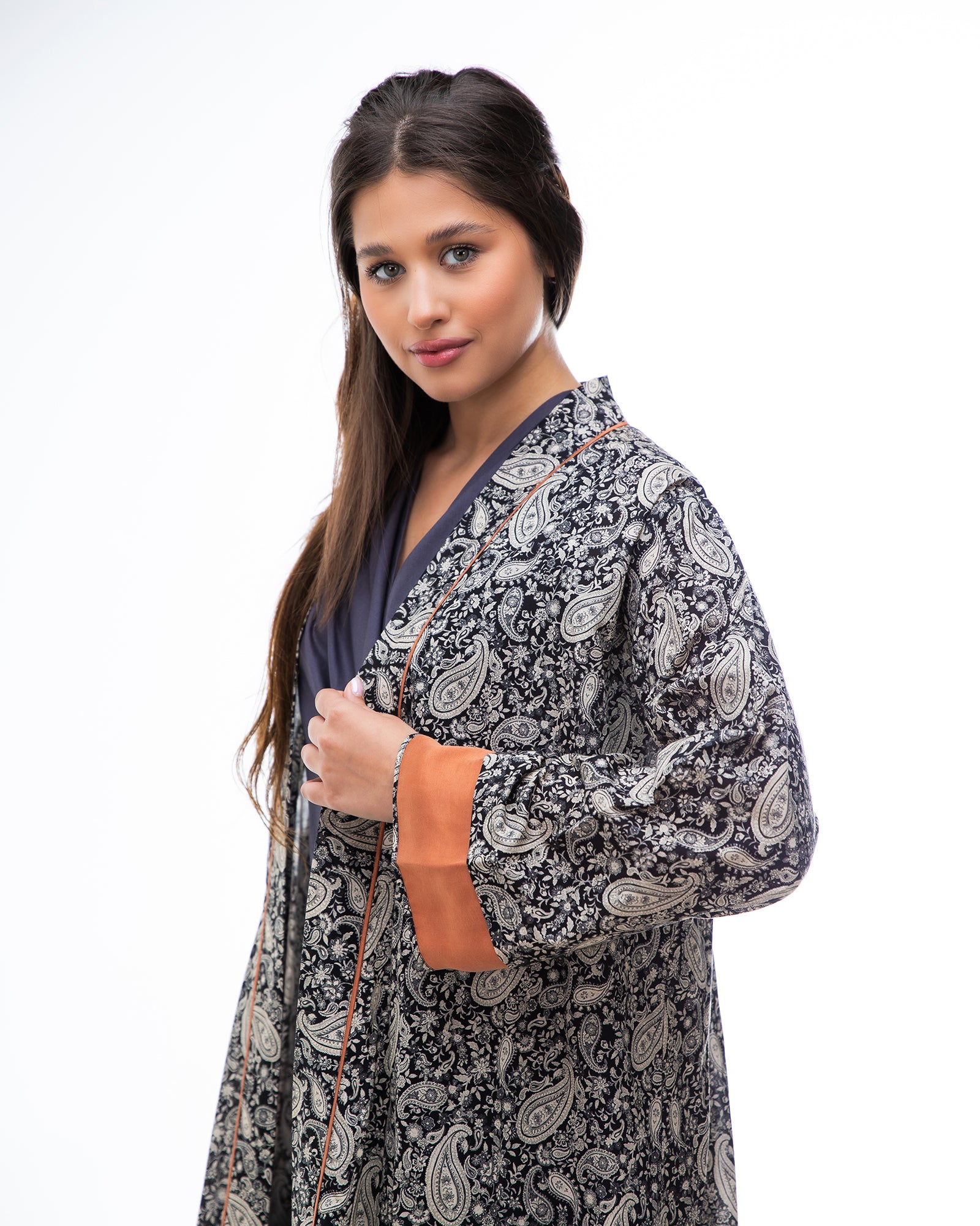 Botanika 3.0 – Printed Cotton Abaya