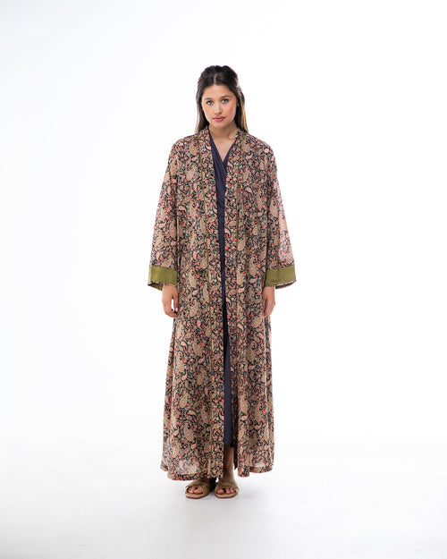 Botanika 3.0 – Printed Cotton Abaya