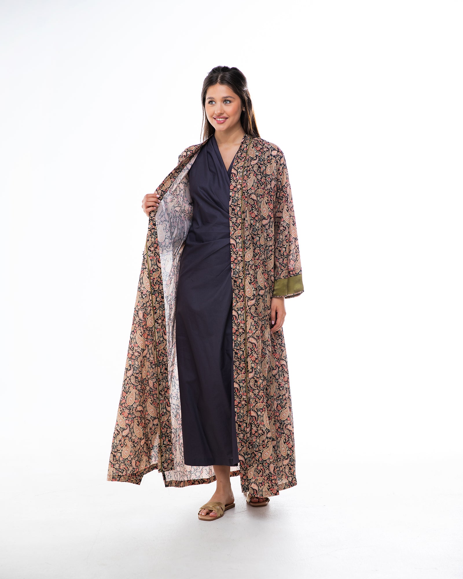 Botanika 3.0 – Printed Cotton Abaya