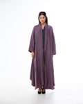 Sylvia Lux – Asymmetrical Linen Abaya