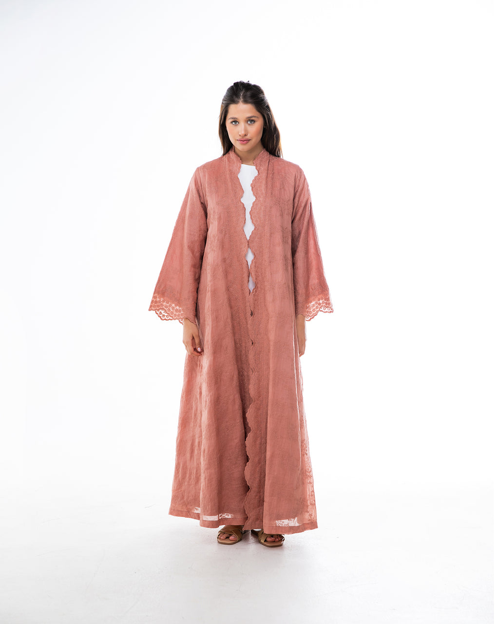 Naila 2.0 – Embroidered Cotton Abaya