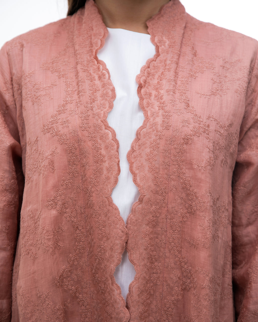 Naila 2.0 – Embroidered Cotton Abaya