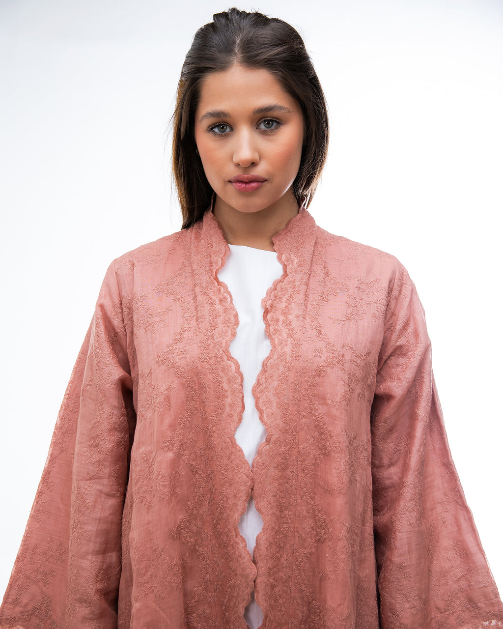 Naila 2.0 – Embroidered Cotton Abaya