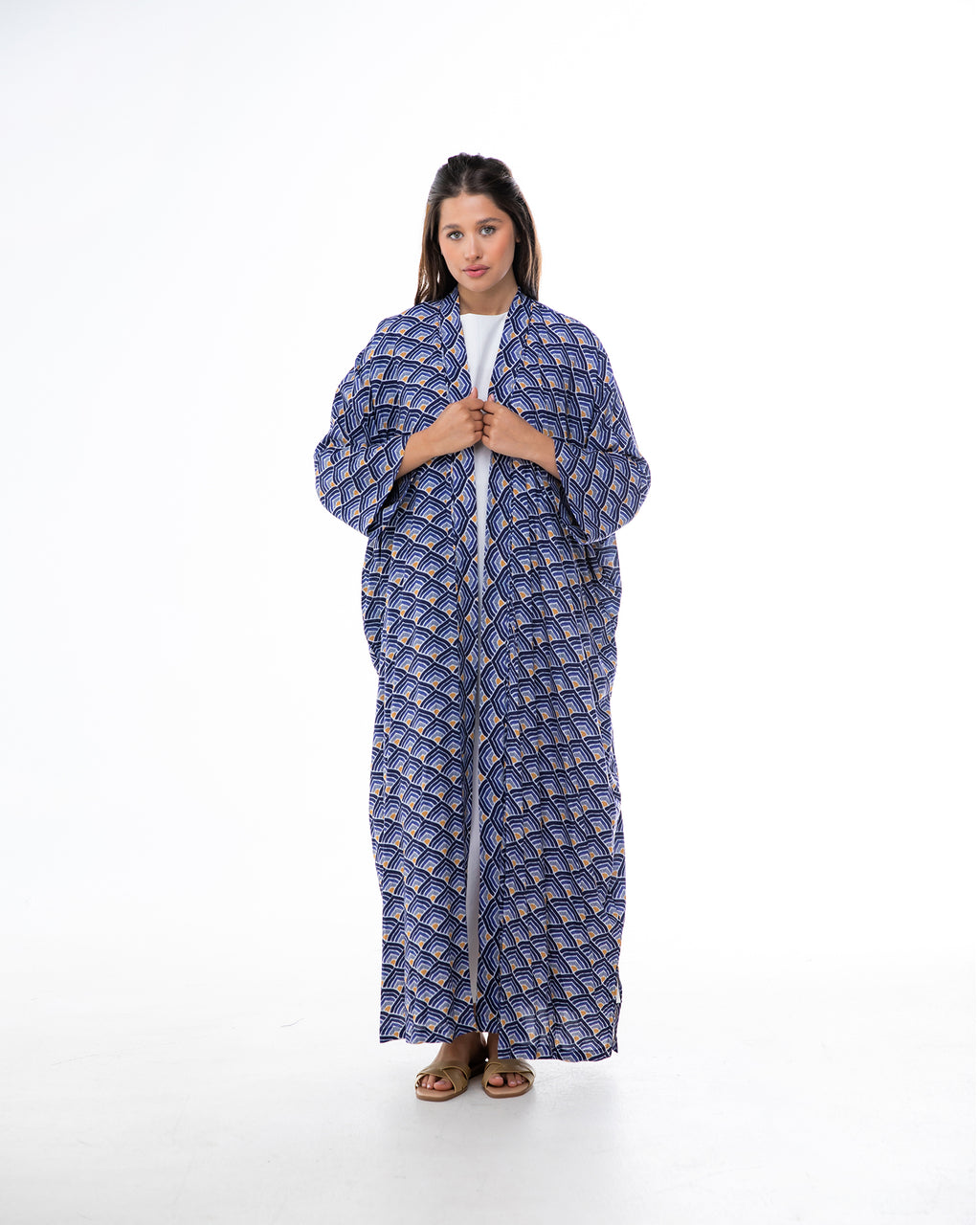 New Summer Kaftan – Printed Cotton Abaya