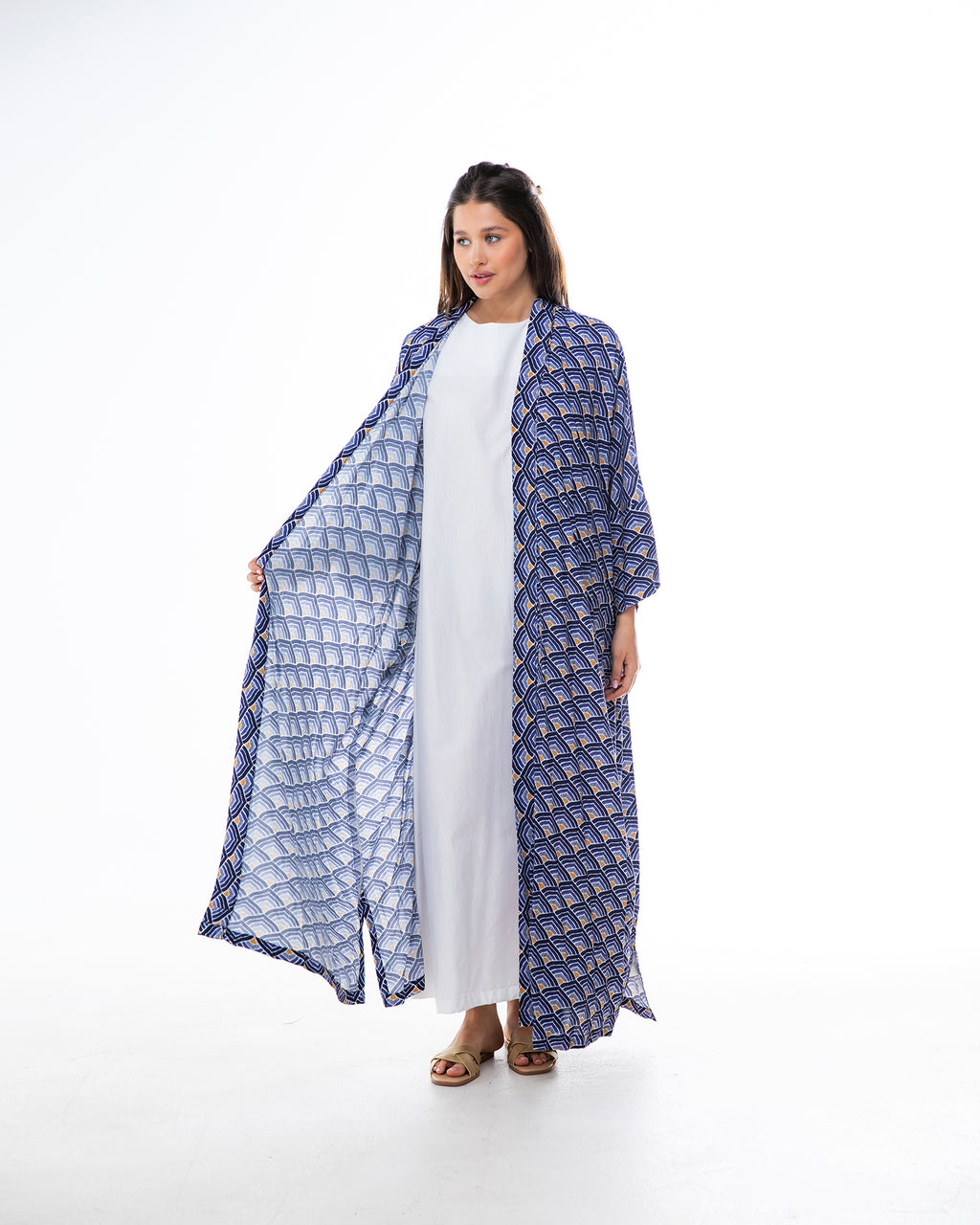 New Summer Kaftan – Printed Cotton Abaya