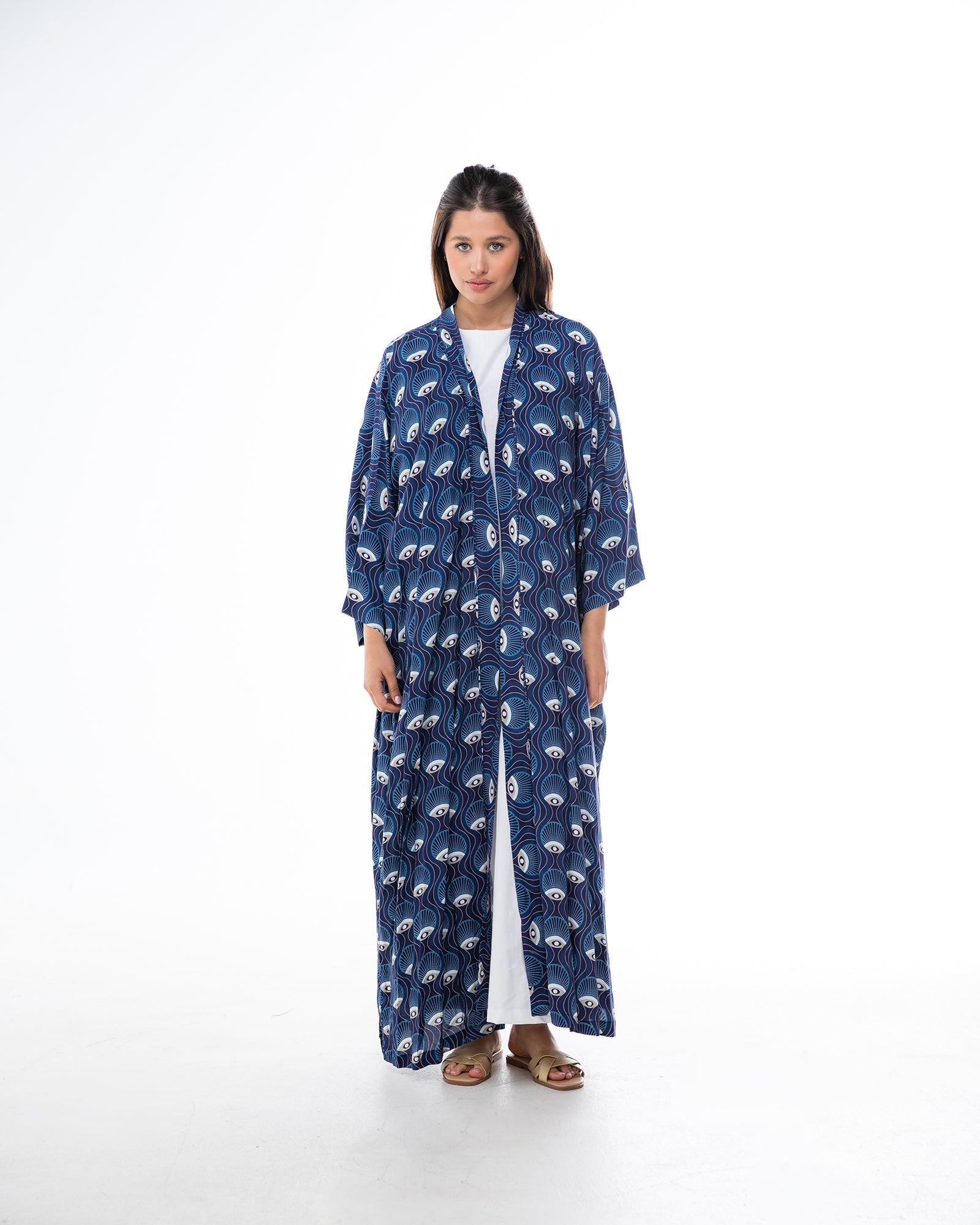 New Summer Kaftan – Printed Cotton Abaya