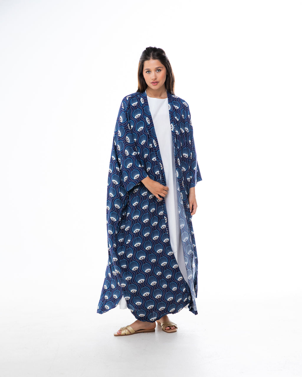 New Summer Kaftan – Printed Cotton Abaya