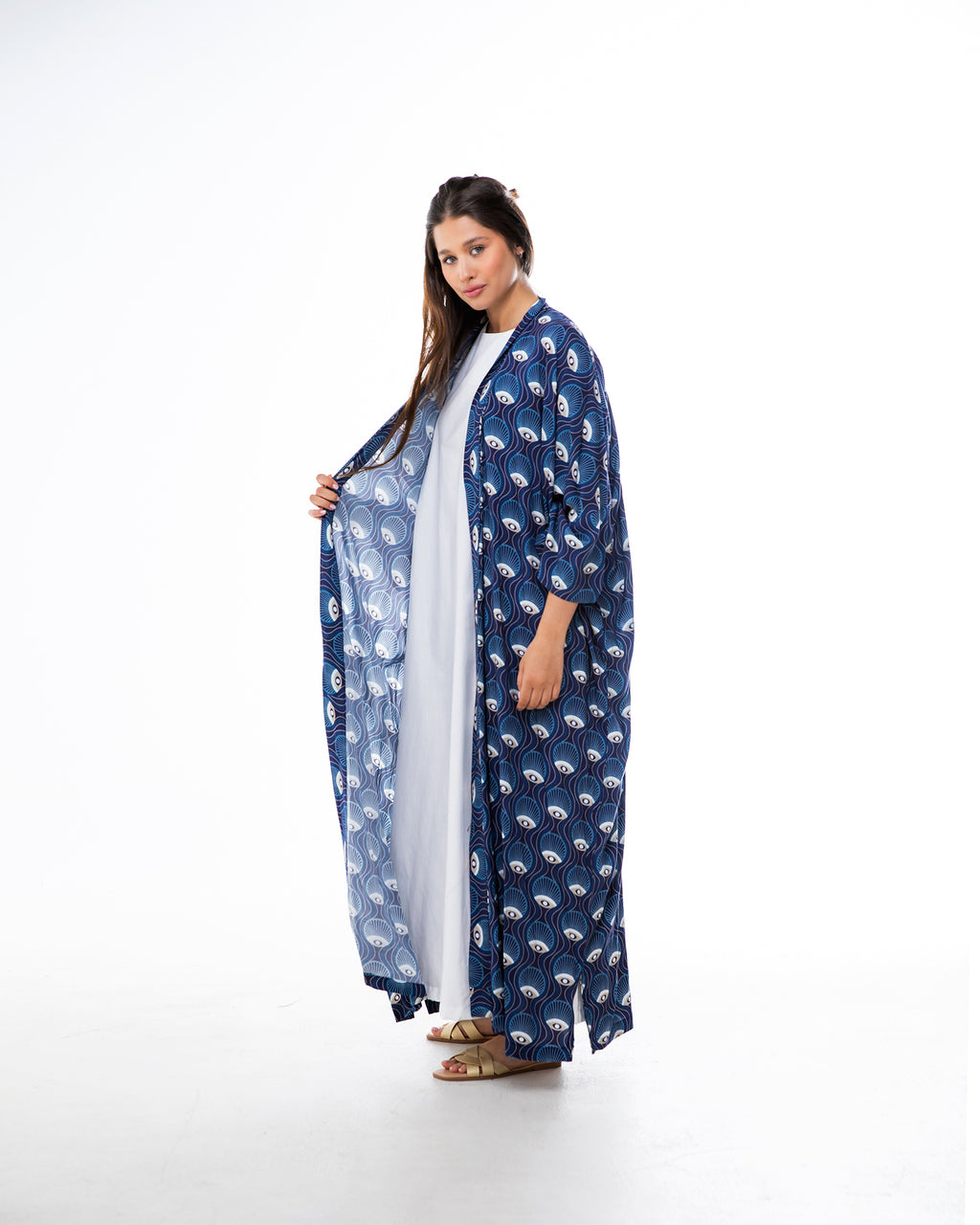 New Summer Kaftan – Printed Cotton Abaya