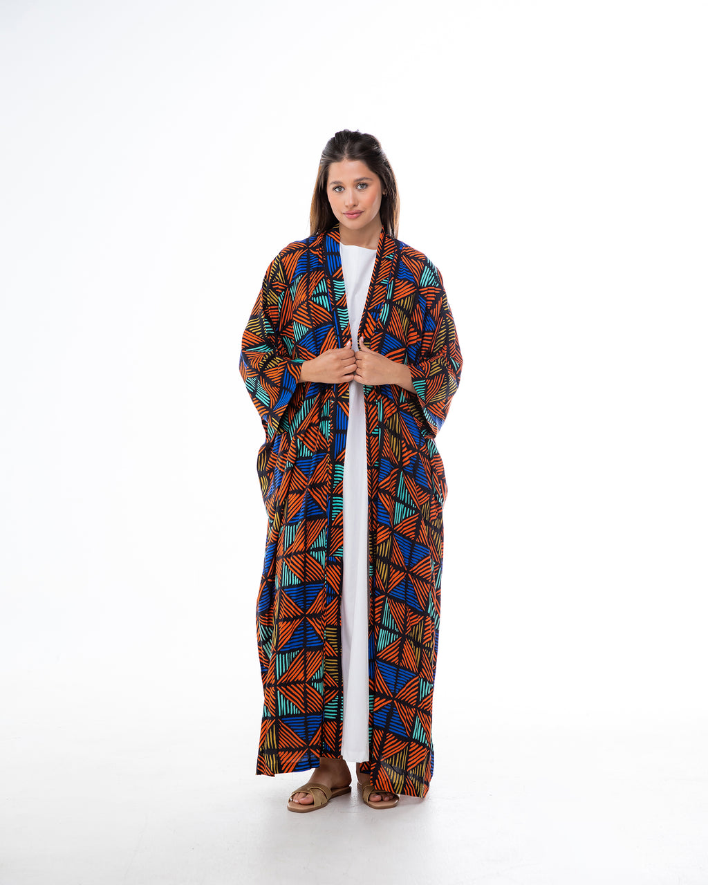 New Summer Kaftan – Printed Cotton Abaya
