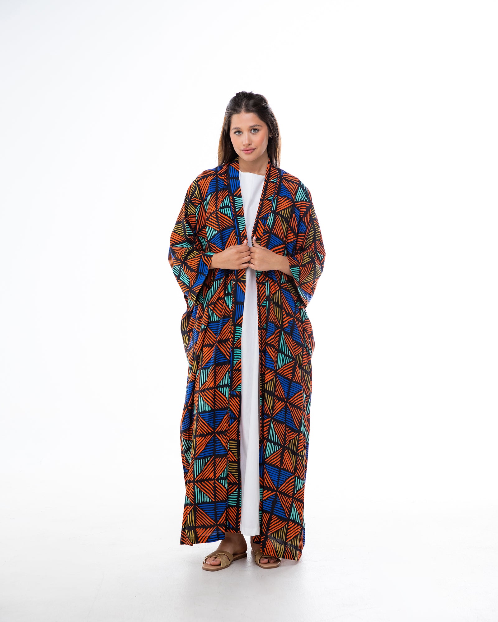 New Summer Kaftan – Printed Cotton Abaya