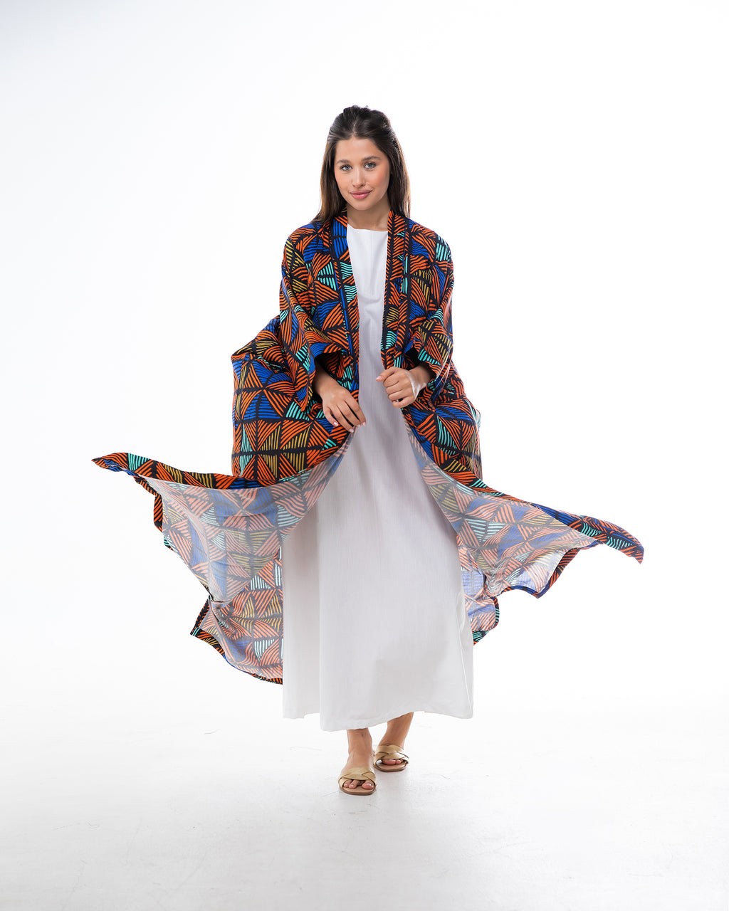 New Summer Kaftan – Printed Cotton Abaya