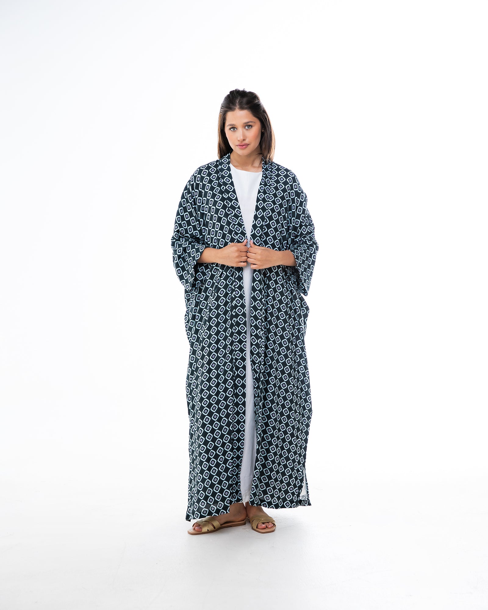 New Summer Kaftan – Printed Cotton Abaya