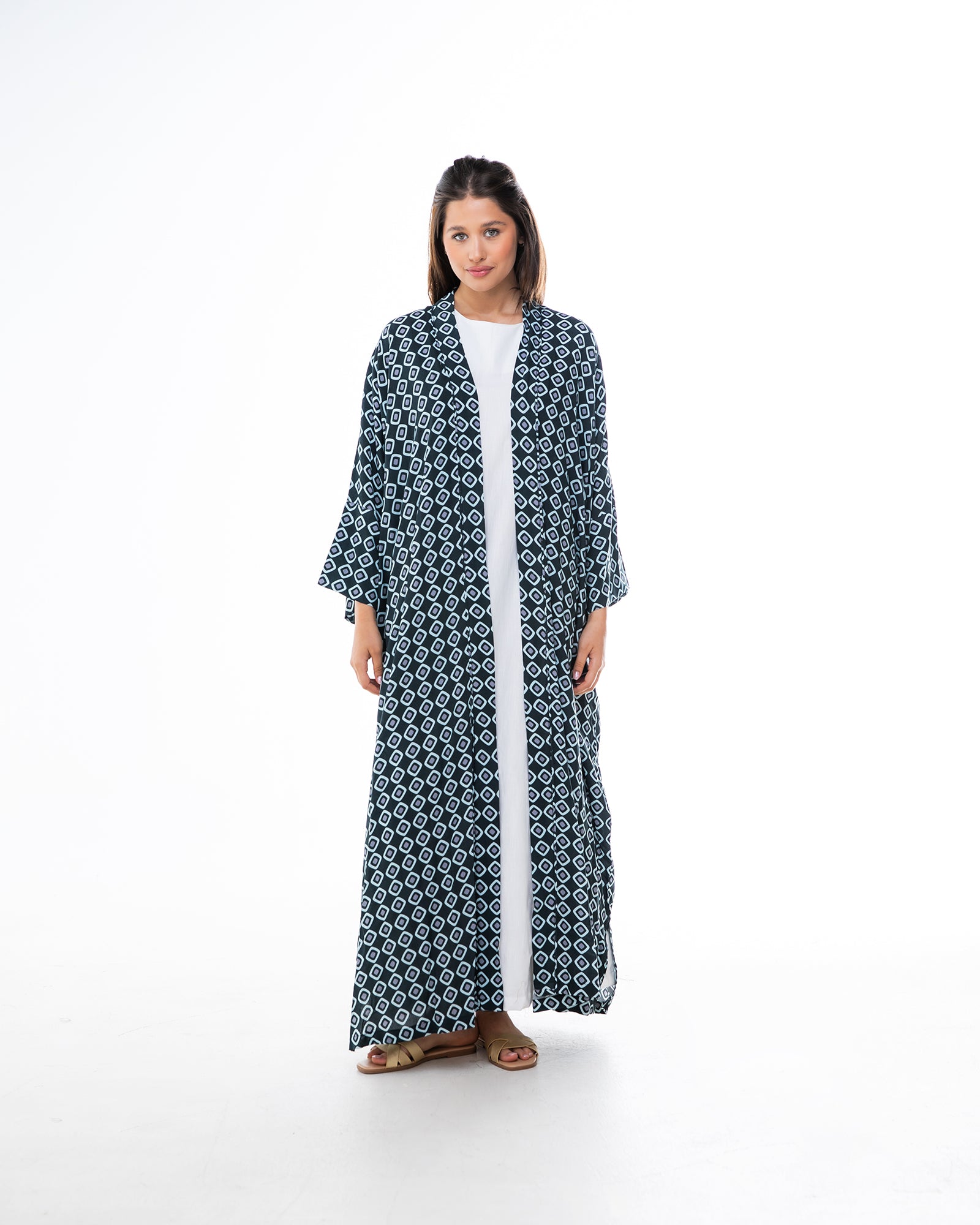 New Summer Kaftan – Printed Cotton Abaya