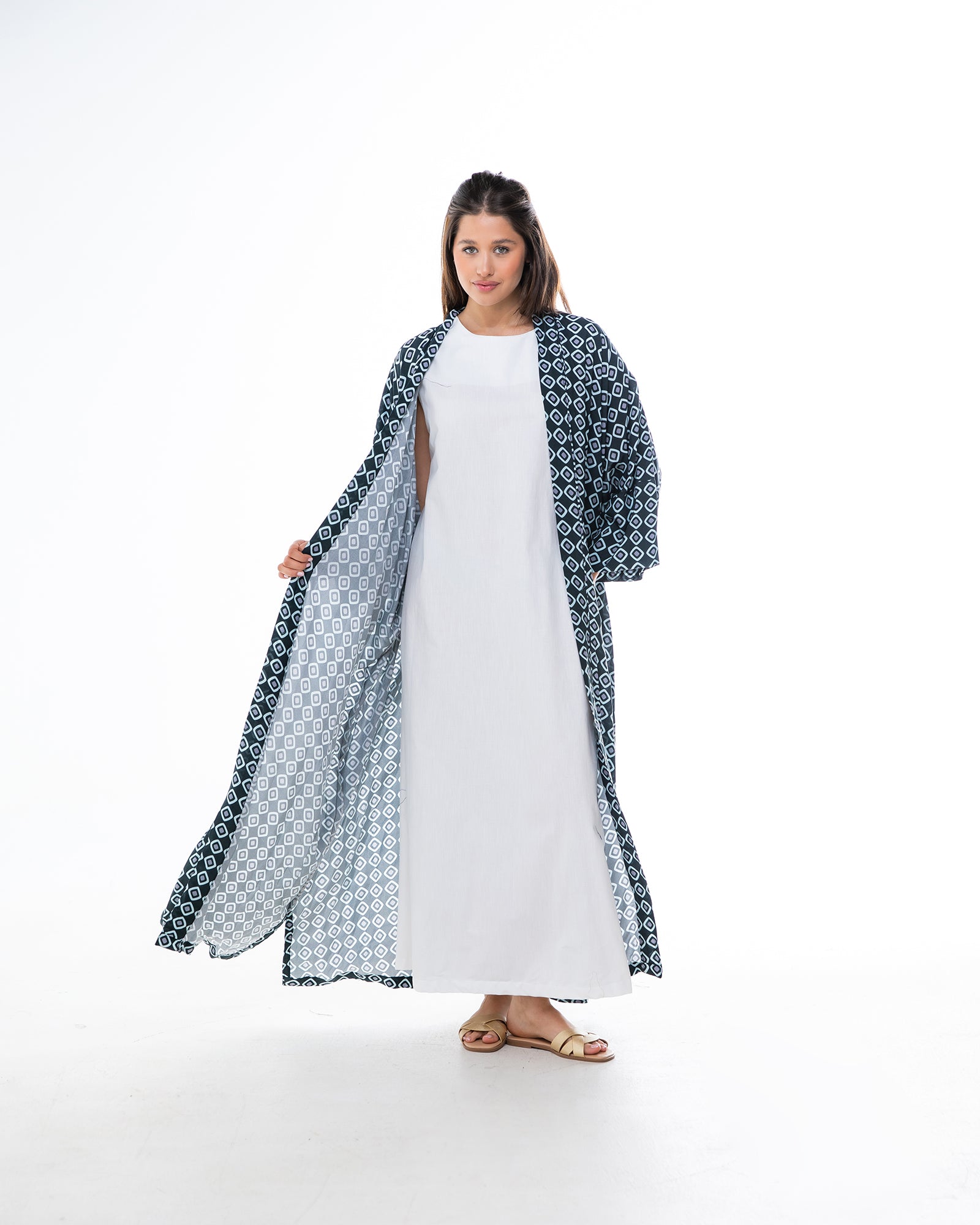 New Summer Kaftan – Printed Cotton Abaya