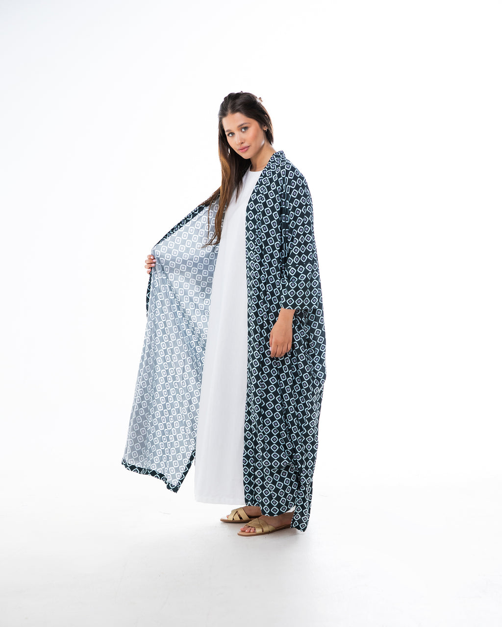 New Summer Kaftan – Printed Cotton Abaya