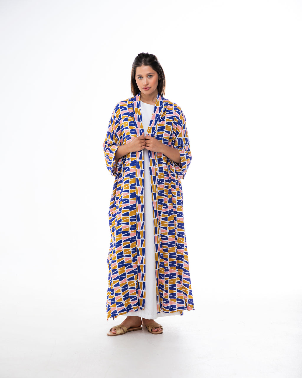 New Summer Kaftan – Printed Cotton Abaya
