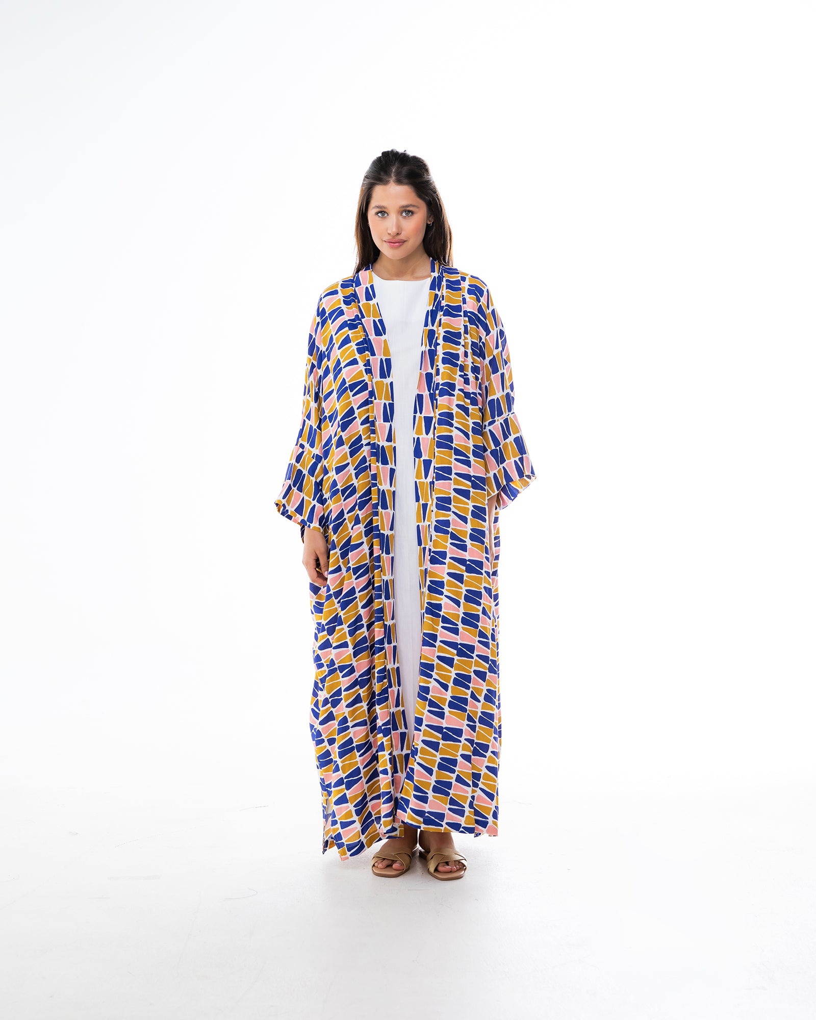 New Summer Kaftan – Printed Cotton Abaya