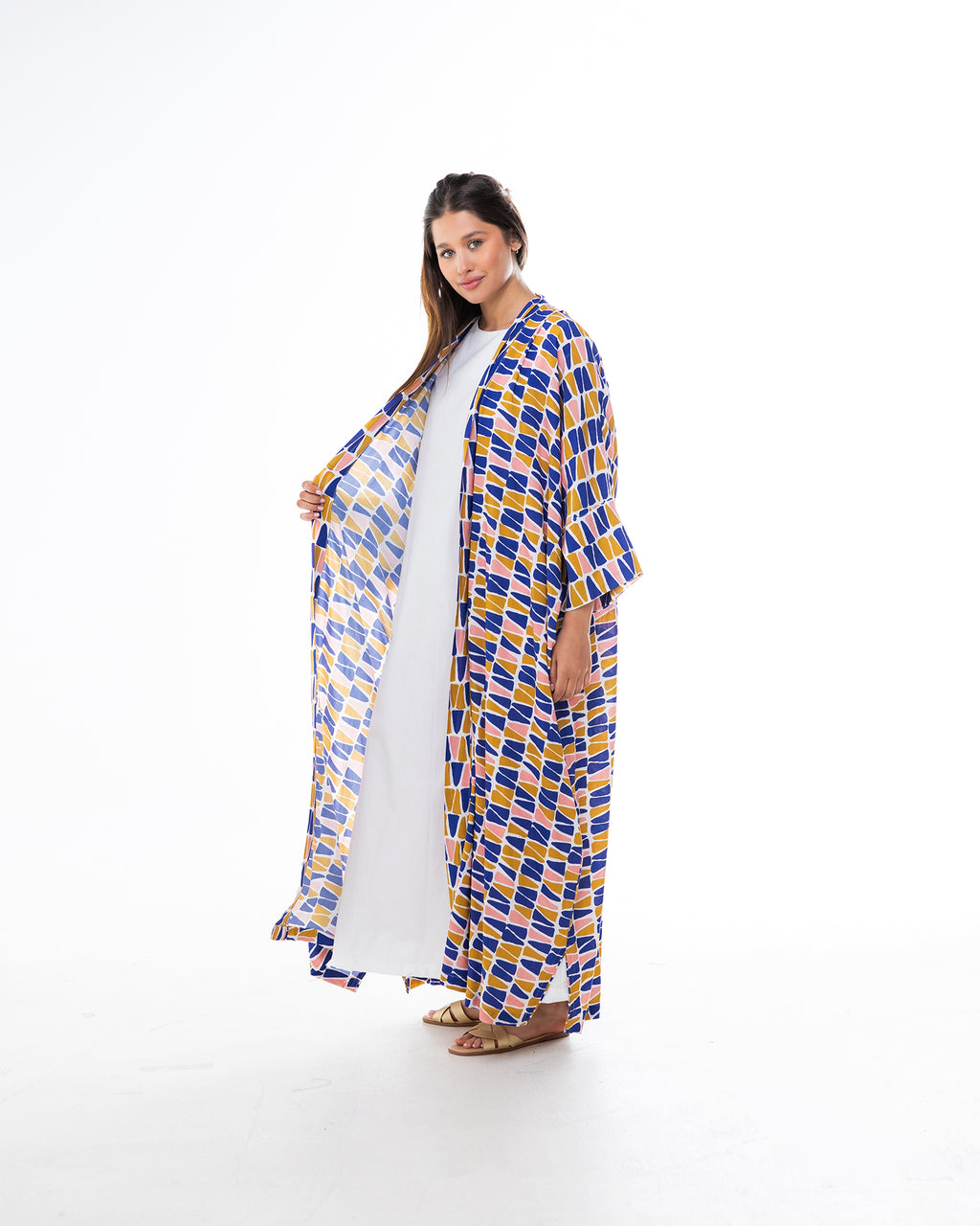 New Summer Kaftan – Printed Cotton Abaya