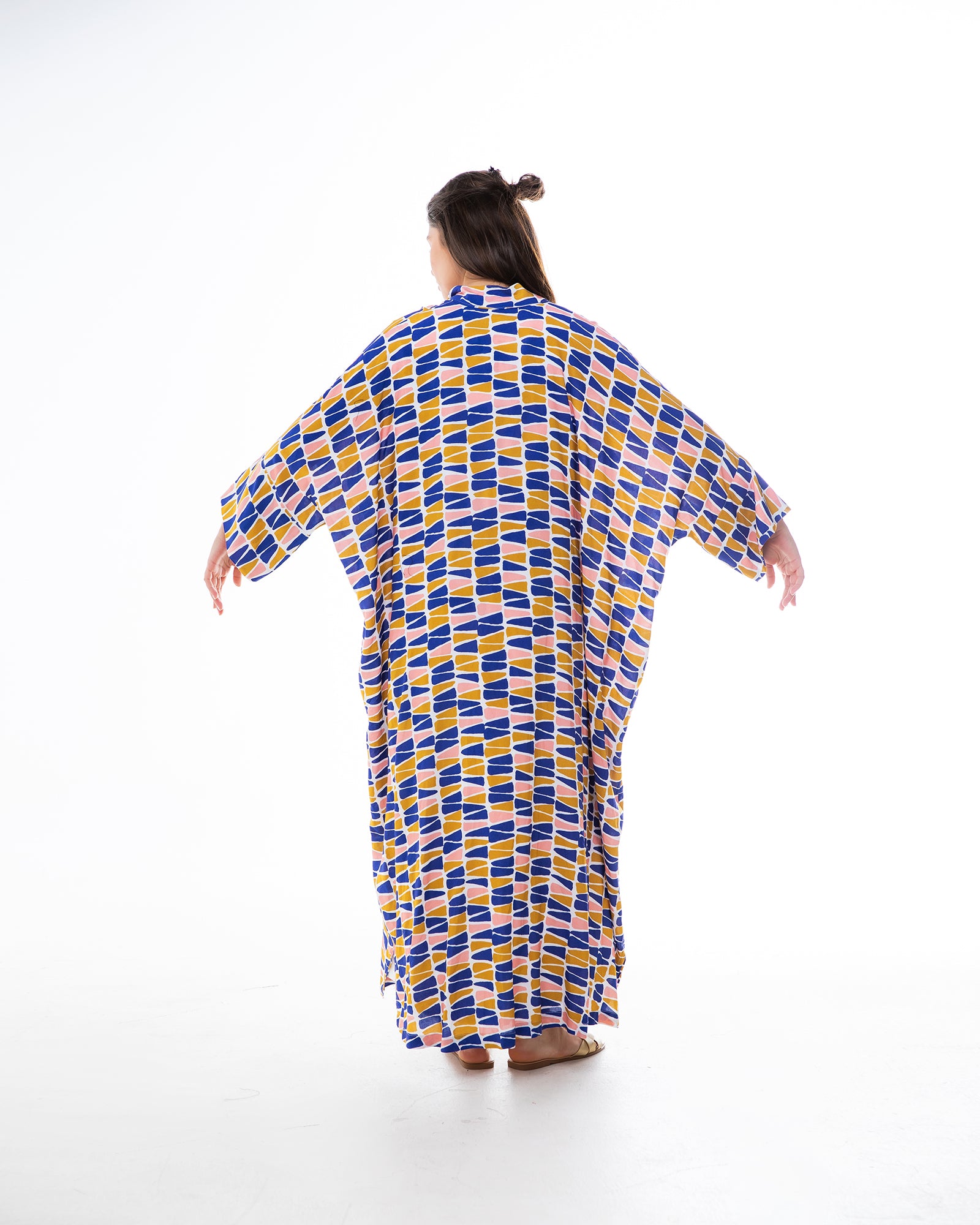 New Summer Kaftan – Printed Cotton Abaya