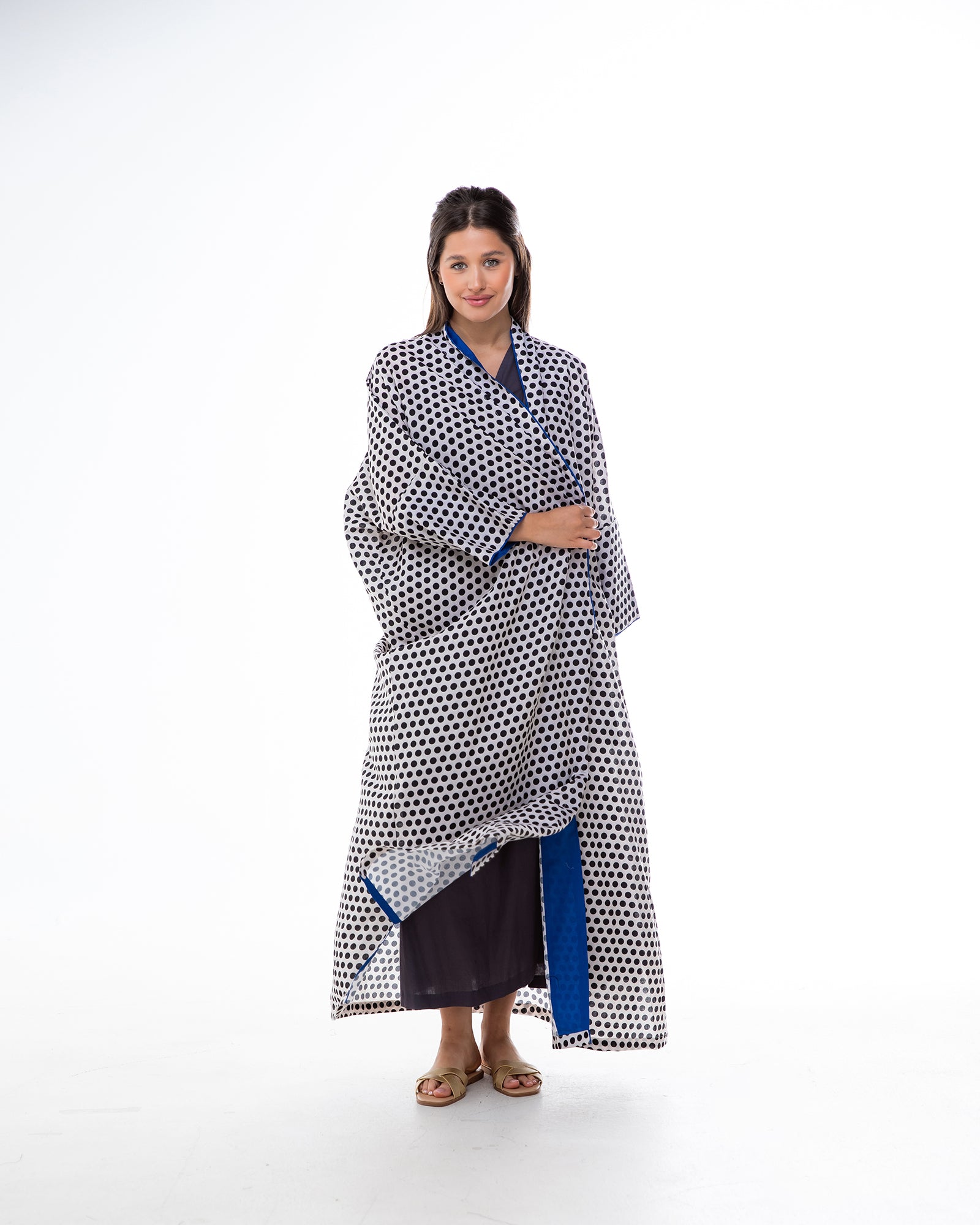 Cactus - Polka Dot Kaftan Abaya