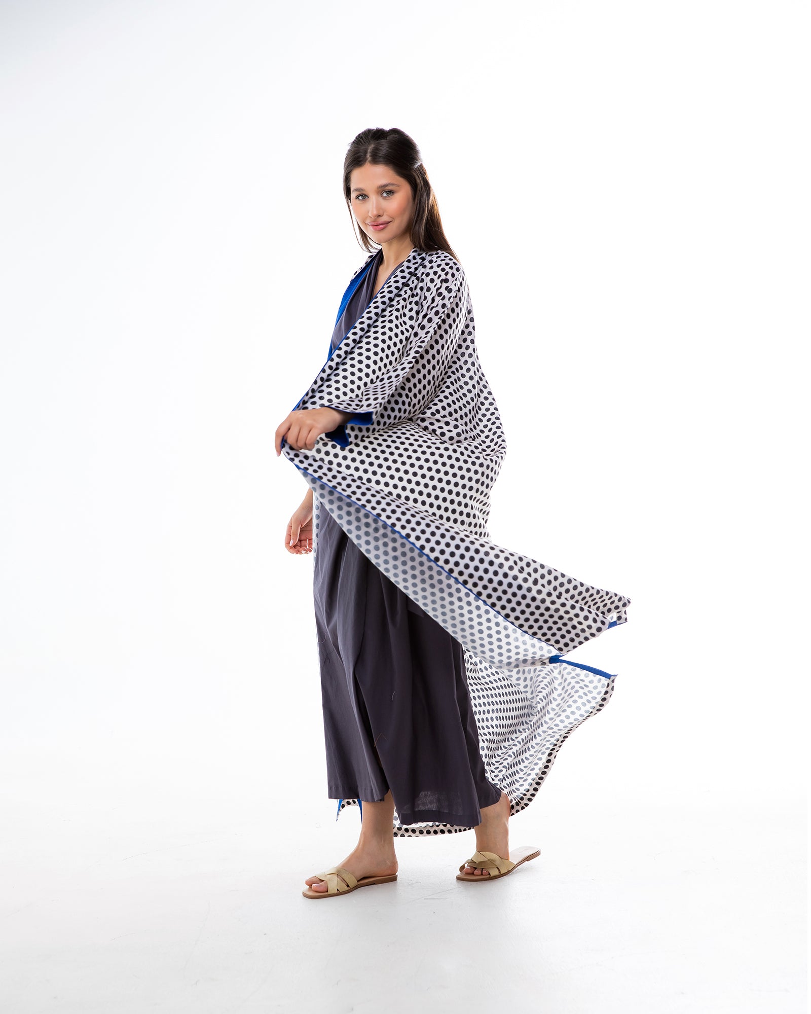 Cactus - Polka Dot Kaftan Abaya