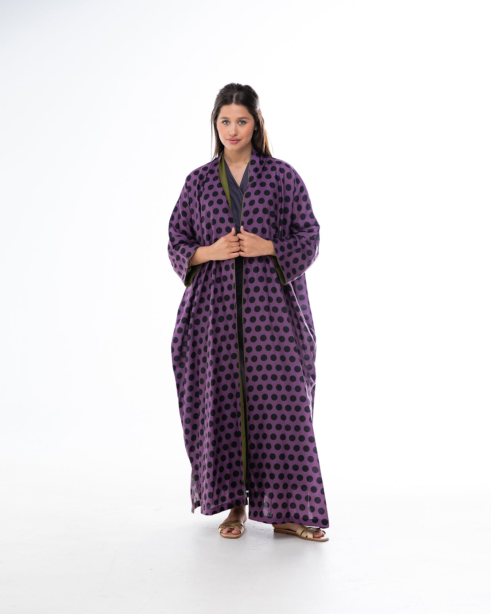 Cactus - Polka Dot Kaftan Abaya