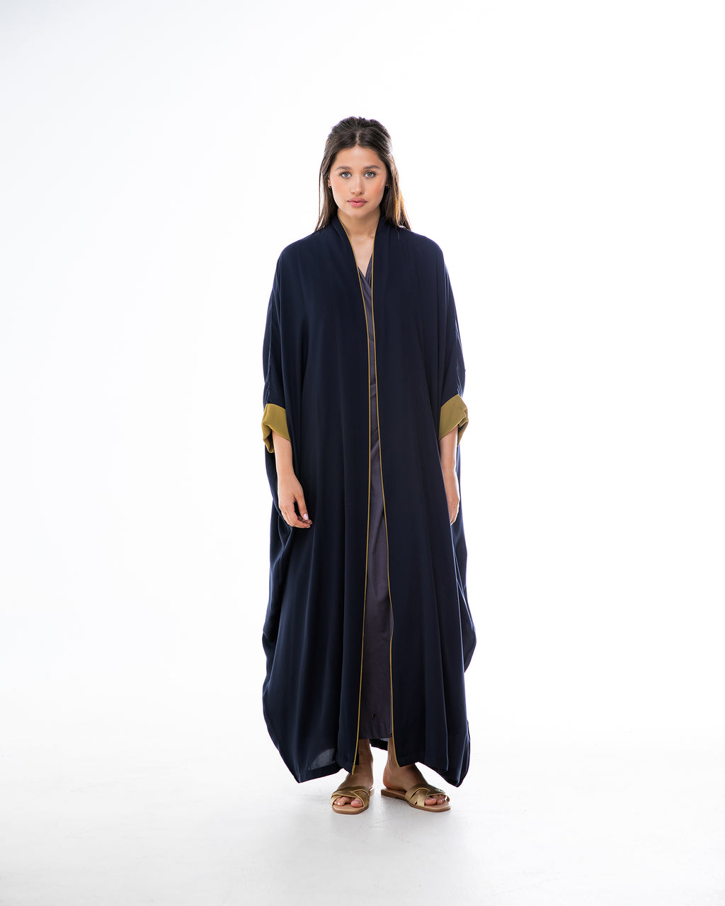 Bloom Crepe – Oversized Kaftan Abaya