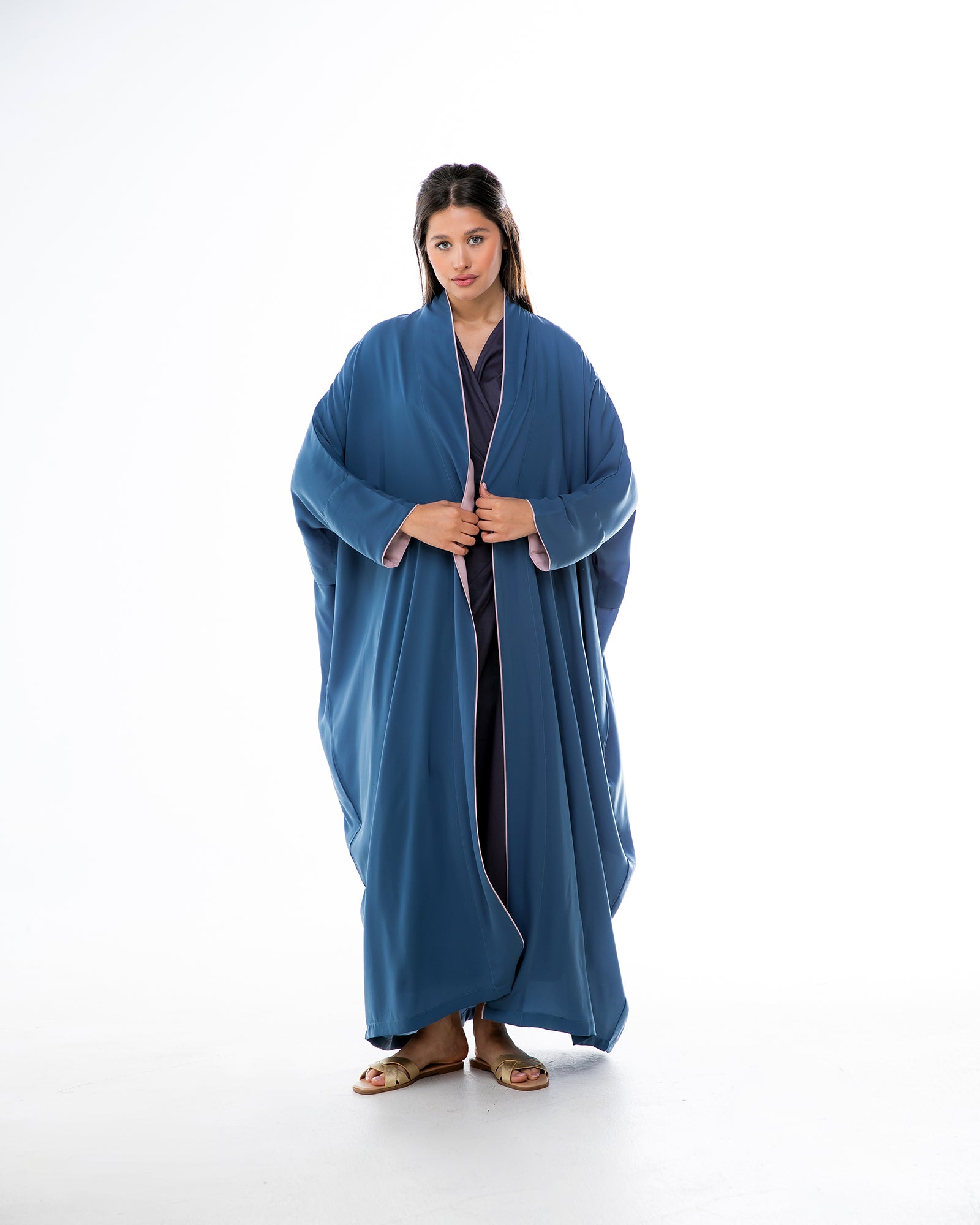 Bloom Crepe – Oversized Kaftan Abaya