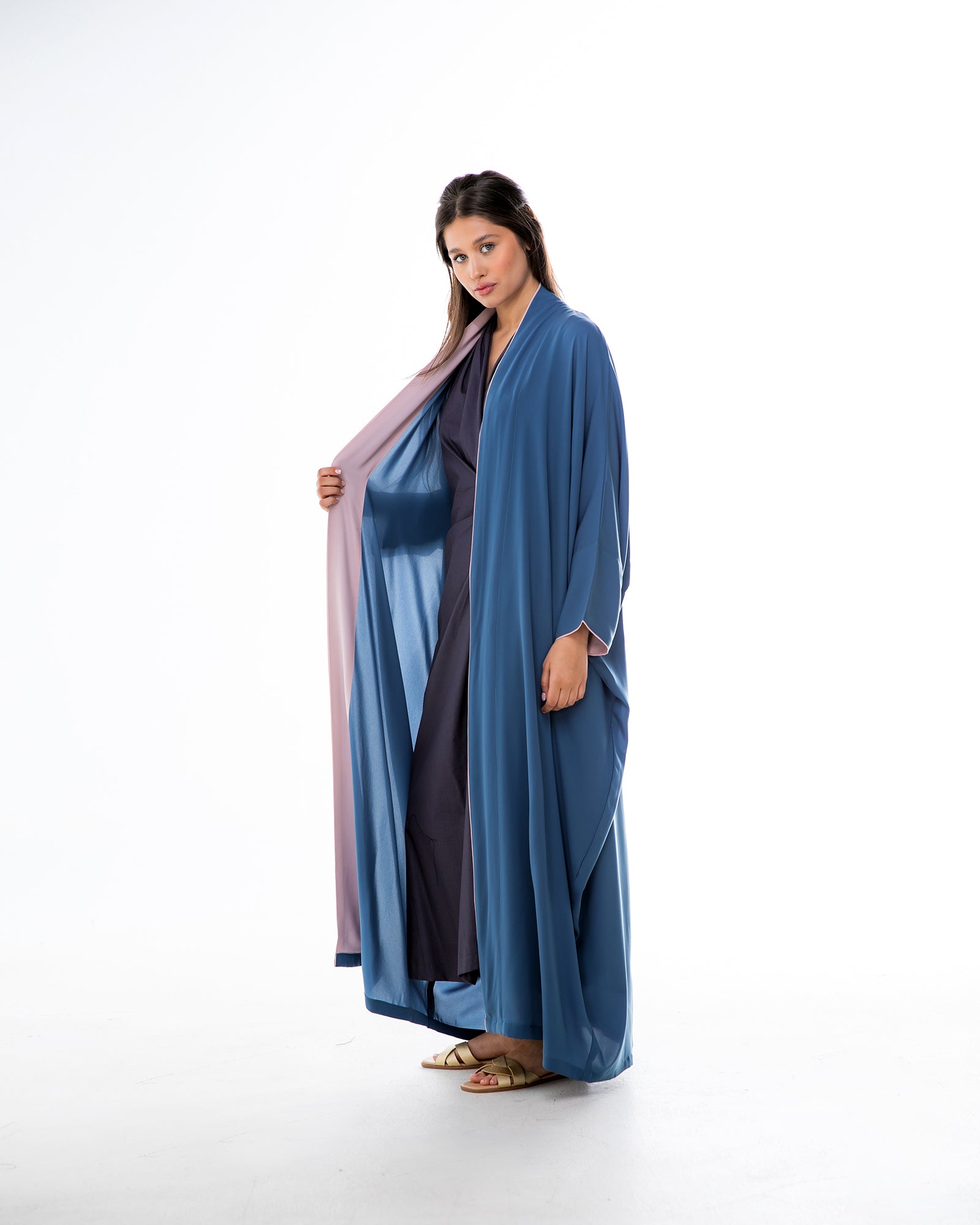 Bloom Crepe – Oversized Kaftan Abaya