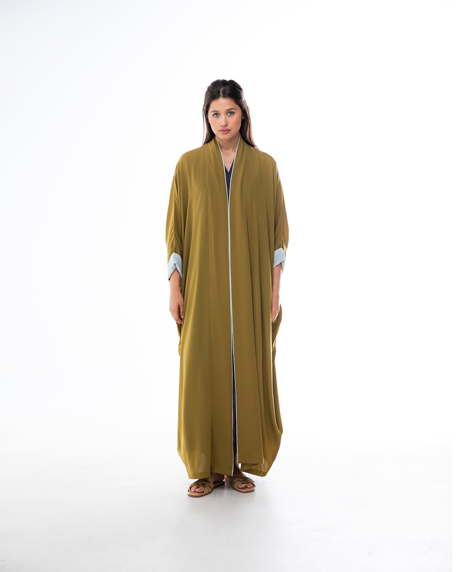 Bloom Crepe – Oversized Kaftan Abaya