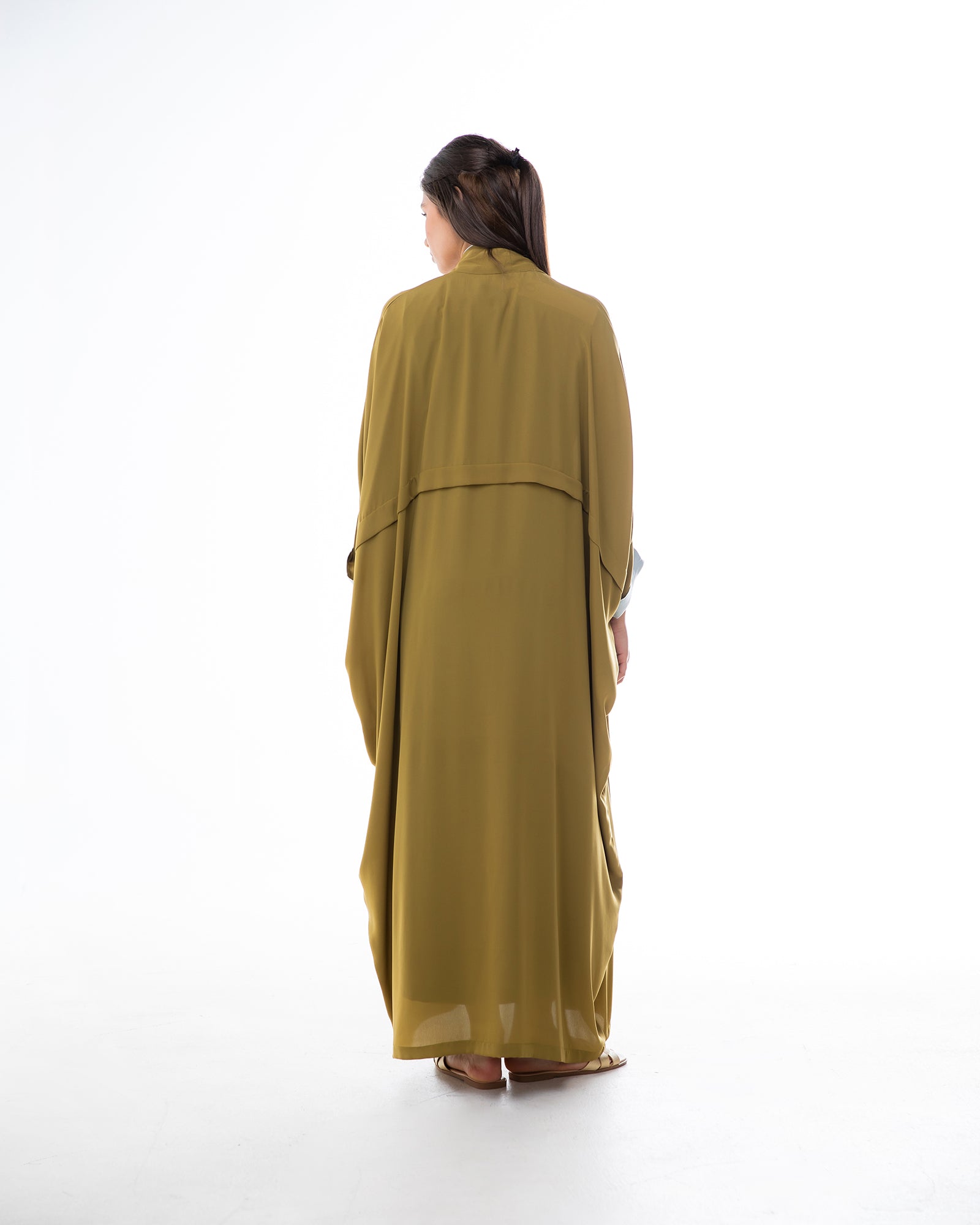 Bloom Crepe – Oversized Kaftan Abaya