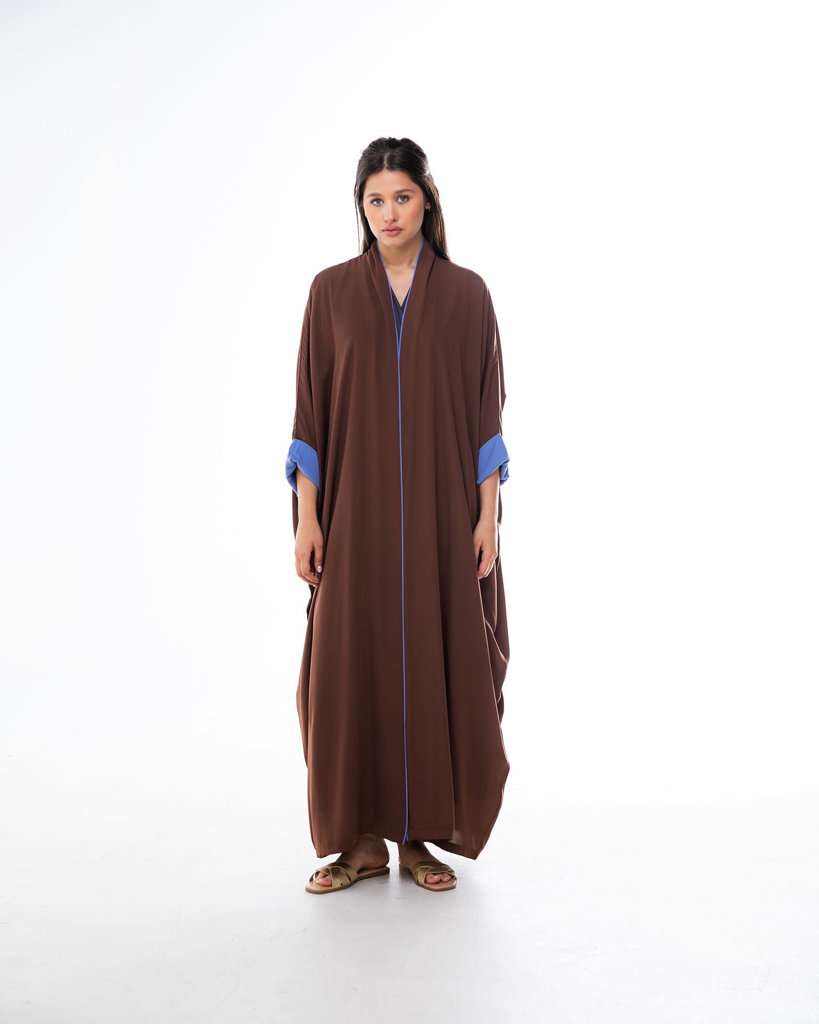 Bloom Crepe – Oversized Kaftan Abaya