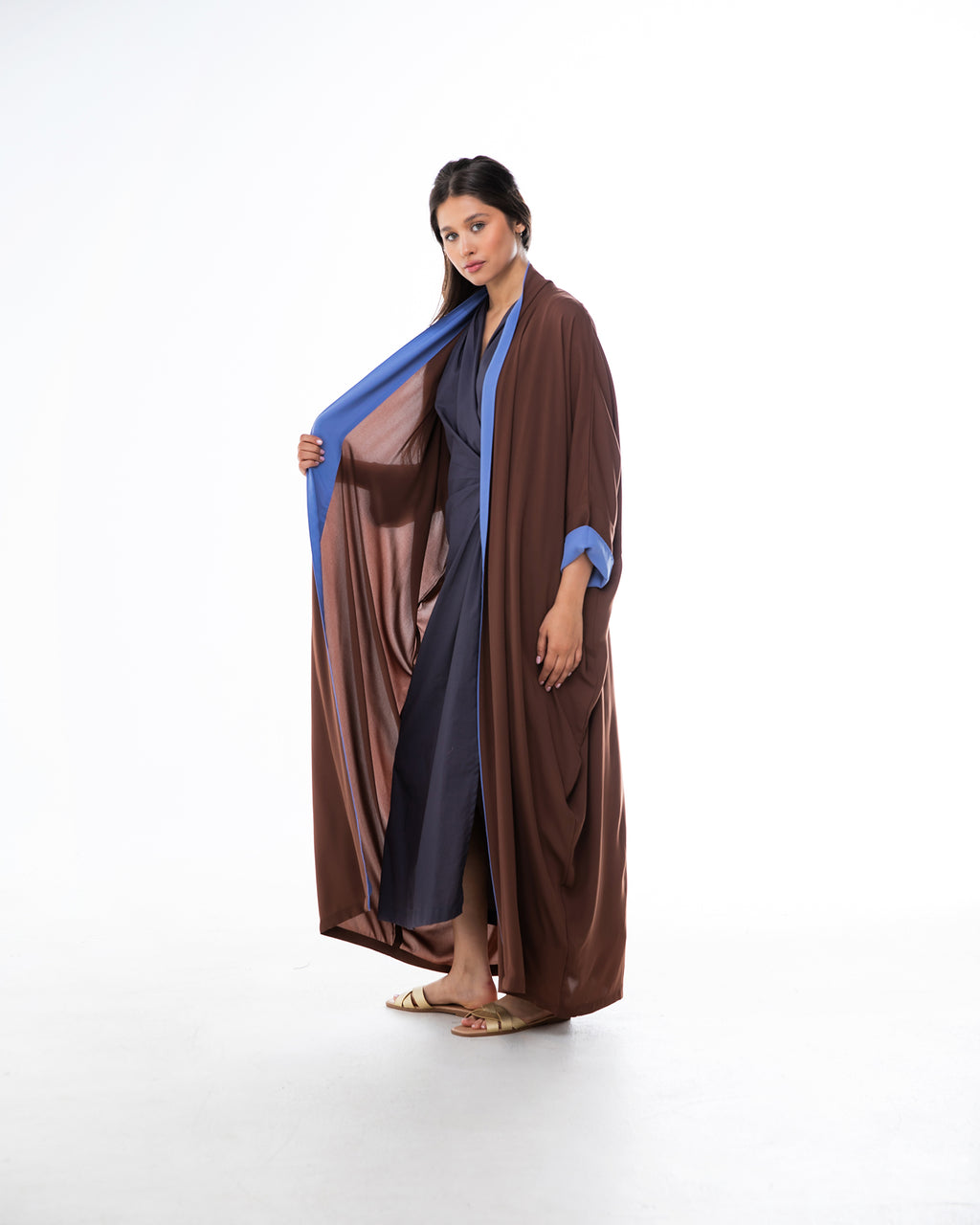 Bloom Crepe – Oversized Kaftan Abaya