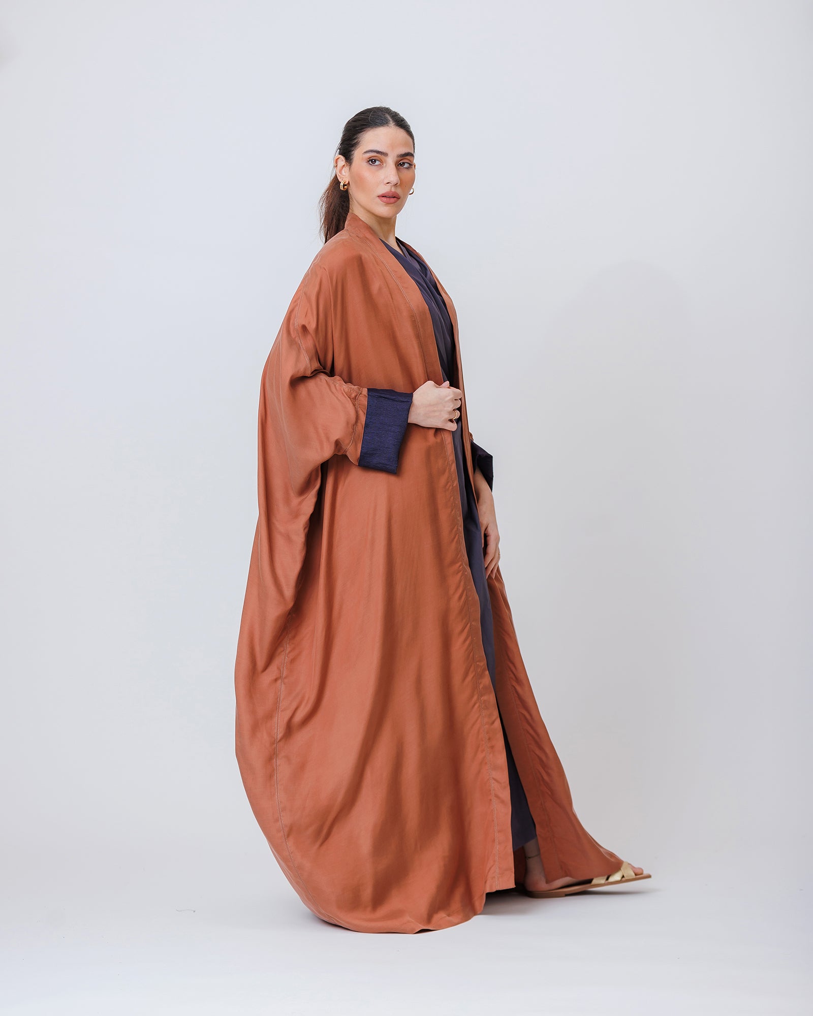  Aram - Washed Silk Abaya 