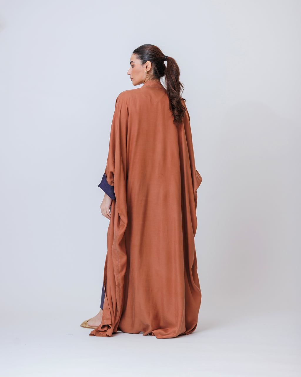  Aram - Washed Silk Abaya 