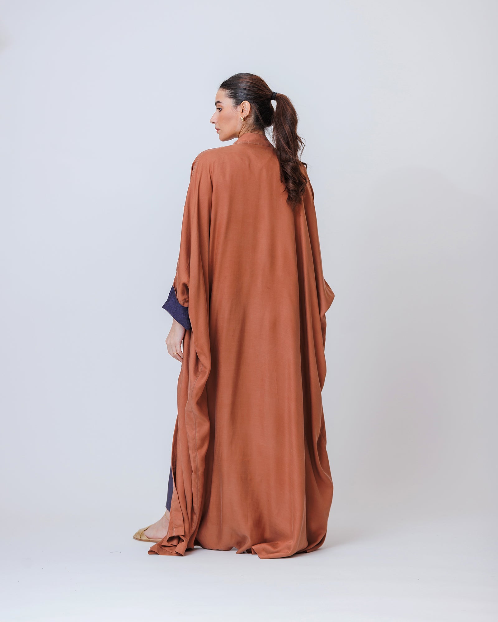  Aram - Washed Silk Abaya 