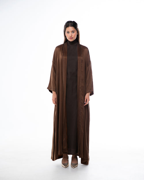 Earth - Washed Silk A-Line Abaya