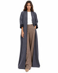 Classico – Washed Linen Kaftan Abaya