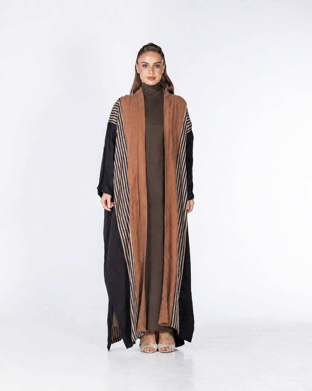 Eclipse – Washed Silk Bisht Abaya