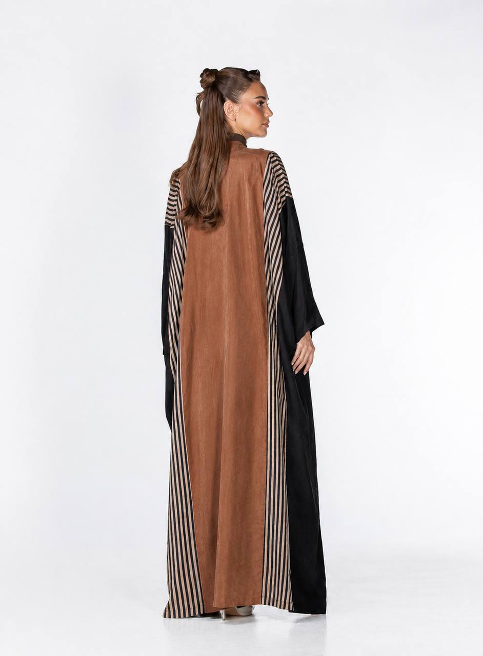 Eclipse – Washed Silk Bisht Abaya