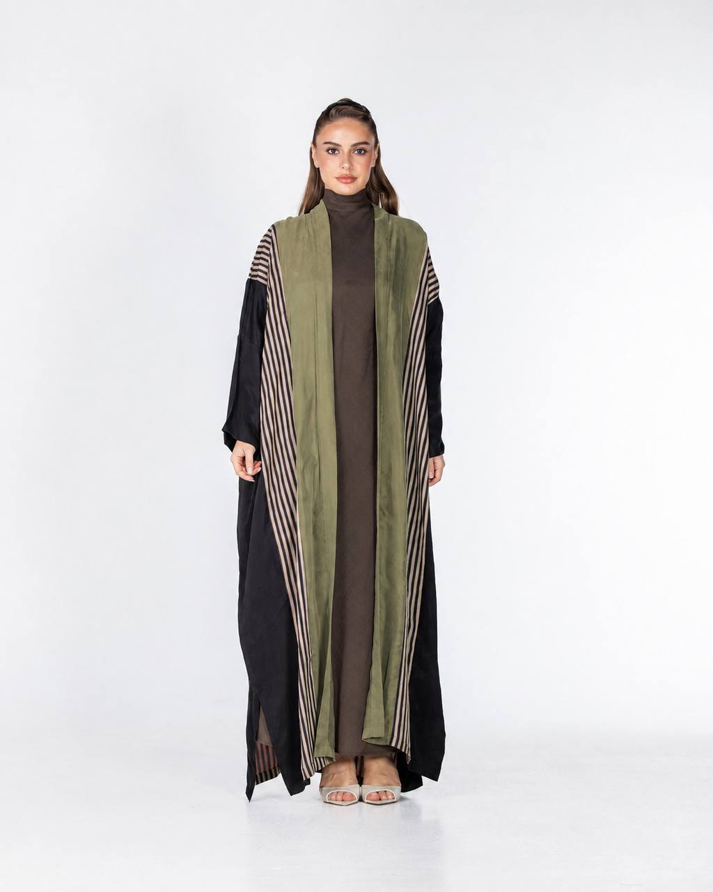 Eclipse – Washed Silk Bisht Abaya