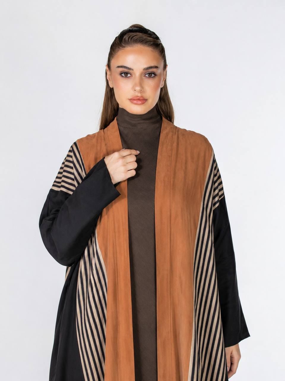 Eclipse – Washed Silk Bisht Abaya